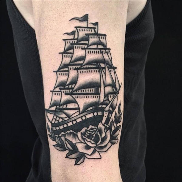 Ship Tattoo Arm * Arm Tattoo Sites