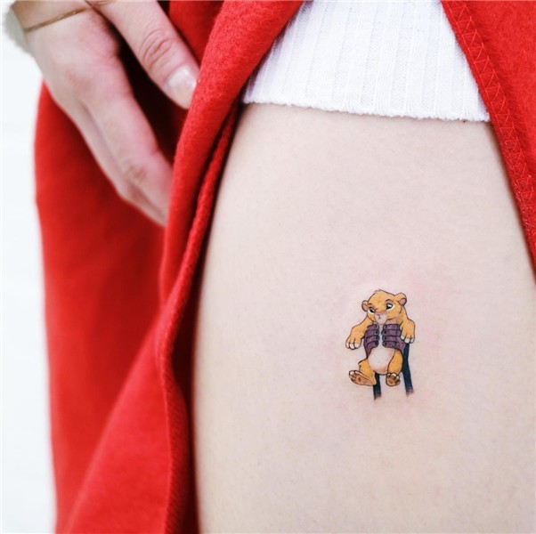 Simba by Heemee Lion king tattoo, King tattoos, Disney tatto