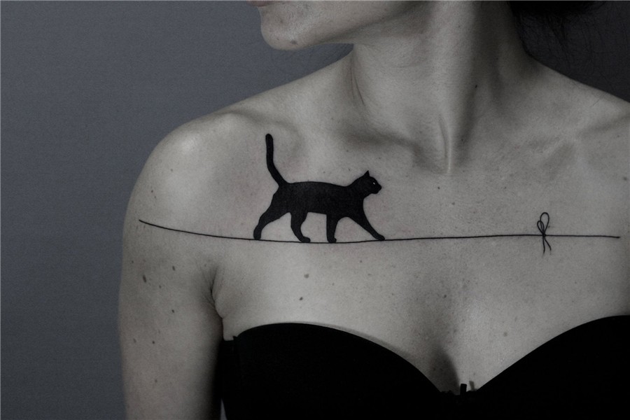 Simple, Ingenious, and Amusing: Blackwork Tattoos by Ilya Br