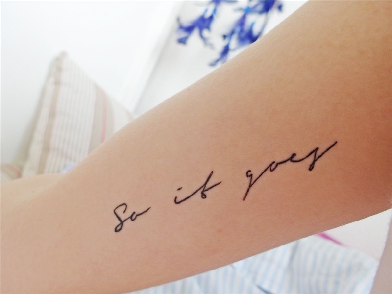 Simple and simply sweet Tattoo script, Go tattoo, Tattoo let