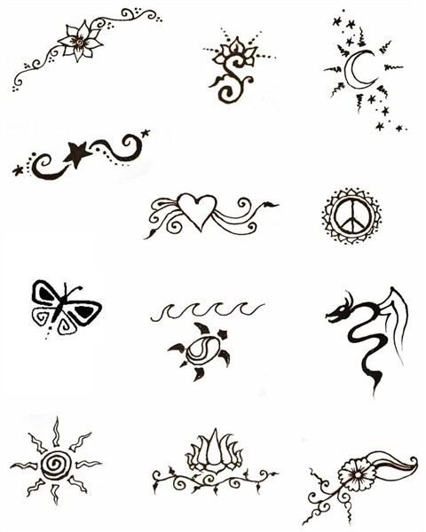 Simple henna art, Henna tattoo designs, Beginner henna desig