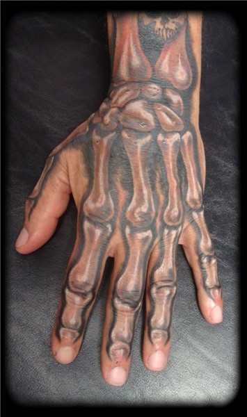 Skeleton Hand Arm Tattoo * Arm Tattoo Sites