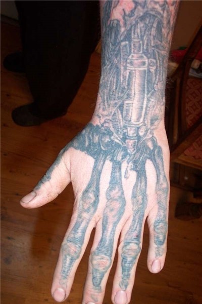 Skeleton Hand tattoo