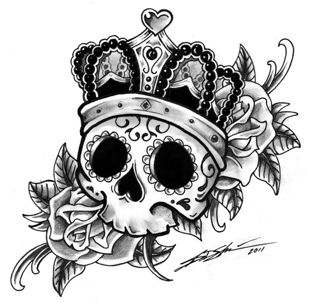 Skull Tattoo - All Tattoos For-Men