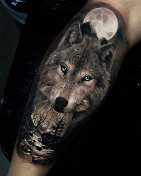 Sleeve Tattoo #sleevetattooguys Wolf tattoos, Animal tattoos