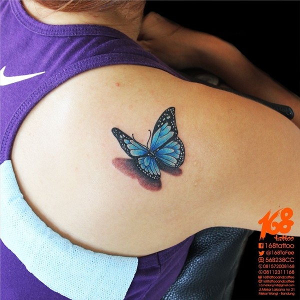 Small 3d Butterfly Tattoos * Arm Tattoo Sites