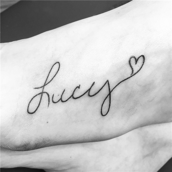 Small Childrens Name Tattoos for Moms (70 photos)