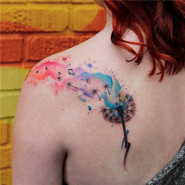 Small Colorful Tattoos for Females (69 photos)