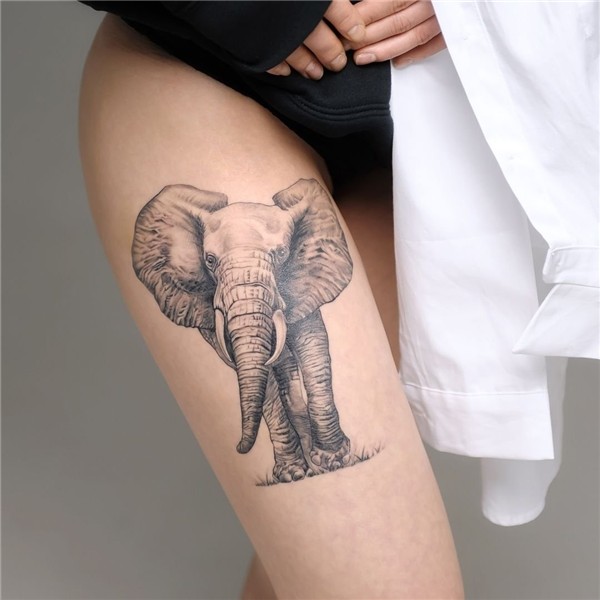 Small Elephant Tattoo Meaning (69 photos)