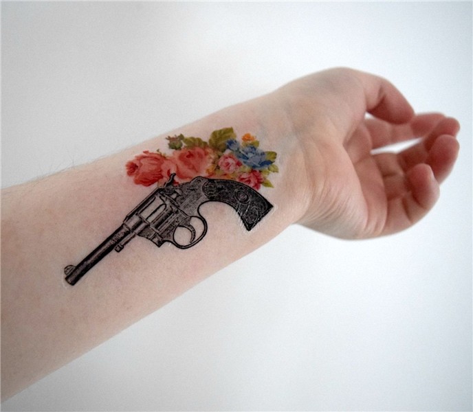 Small Gun Tattoo (70 photos)