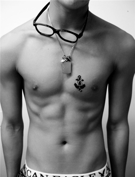 Small Tattoo Ideas For Men; Heritage, Relgion... Chest tatto