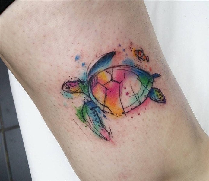 Small Watercolor Tattoo (68 photos)