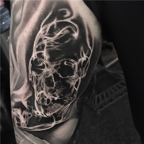 Smoke skull Tattoo by David Baldaro (Devs) Tattoo vorlagen,