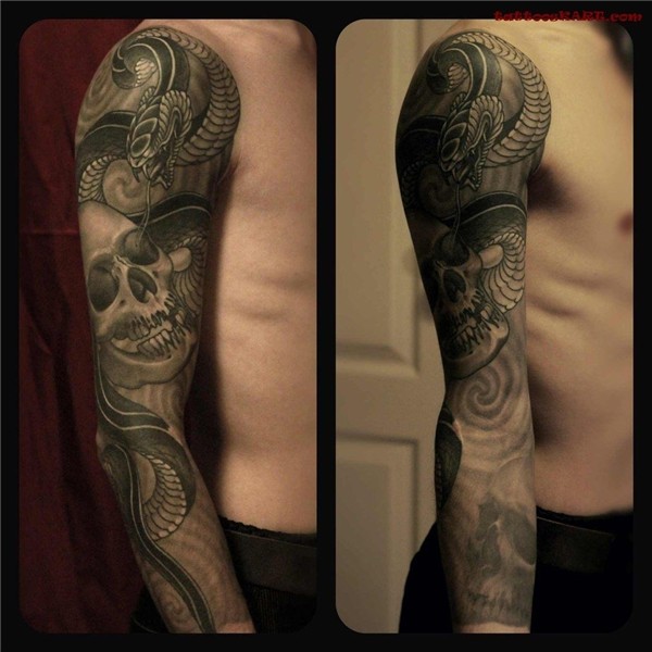 Snake Sleeve Tattoos * Half Sleeve Tattoo Site