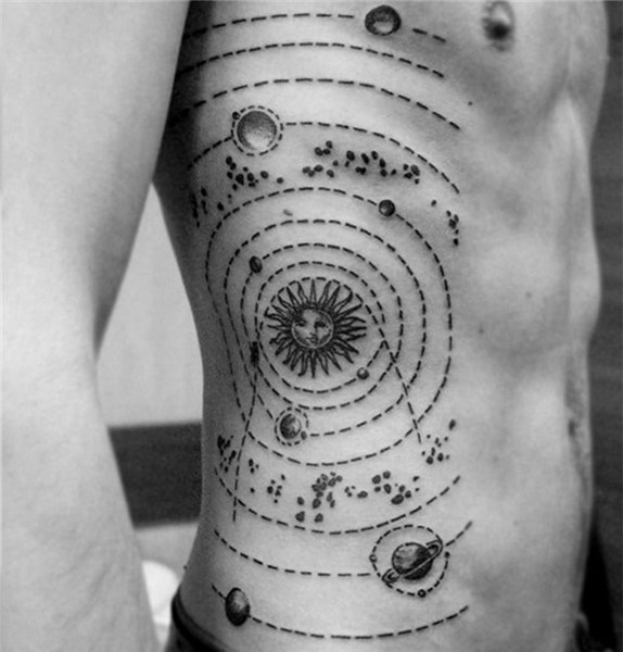Solar system tattoos Tattooing