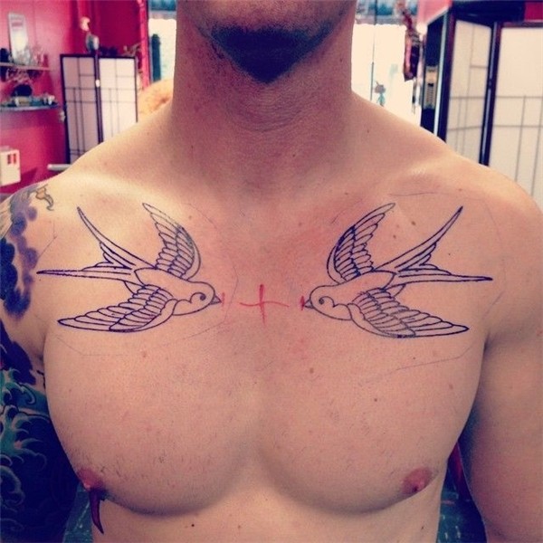 Sparrow Tattoos for Men - Ideas and Inspiration for Guys Spa