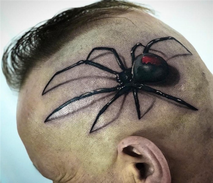 Spider Tattoo - old men tattoo