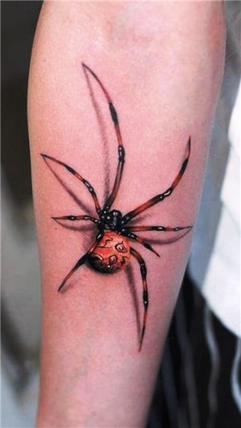 Spider Tattoos - TattooFan Spider tattoo, 3d tattoo, 3d spid