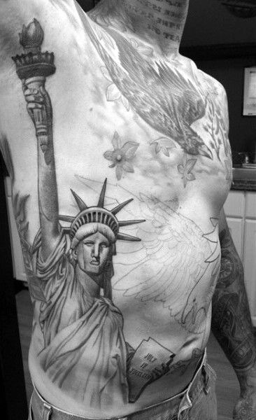 Statue of Liberty tattoo Statue of liberty tattoo, Liberty t