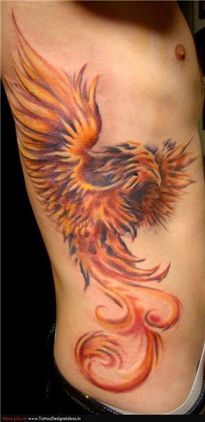 Steigendes Phoenix Tattoo netter Post aus wie Tattoo für dic