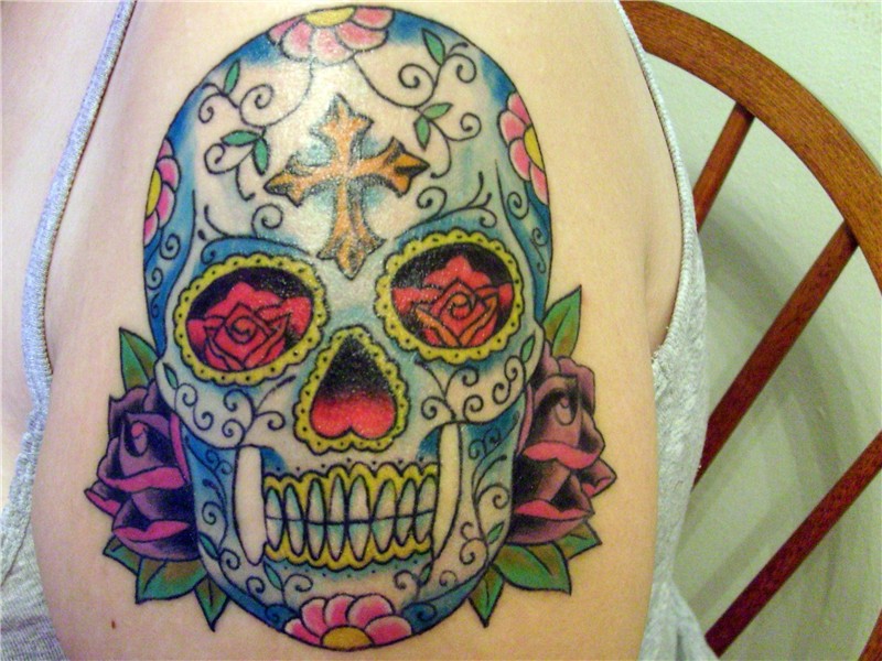 Sugar Skull Meaning Tattoo Cool Tattoos - Bonbaden