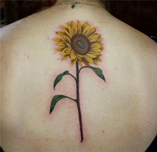 Sunflower Back Piece