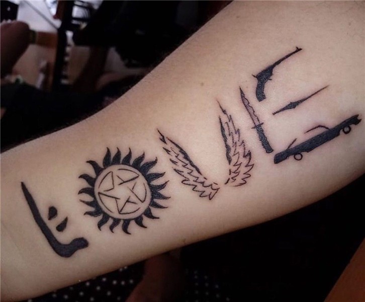 Supernatural tattoo Supernatural tattoo, Tattoos, Supernatur