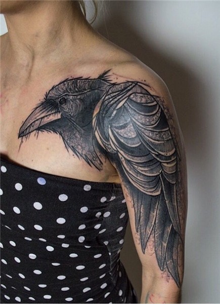 Sven Von Kratz Raven tattoo Raven tattoo, Crow tattoo, Tatto