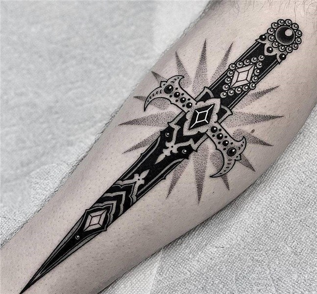 Sword Tattoo Meaning - BlendUp Tattoo Meanings