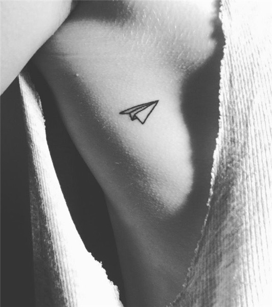 Take your trip with Glamulet charmsPaper airplane tattoo Tat