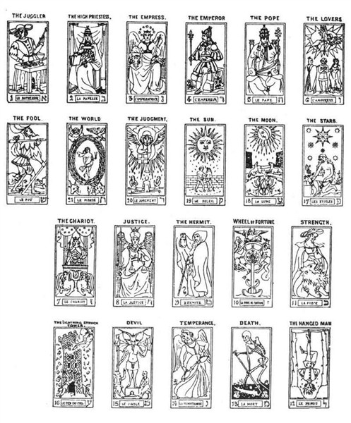 Tarot of the Bohemians Card tattoo, Tarot tattoo, Tarot card