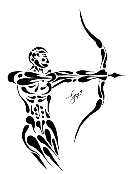 Tat idea Archer tattoo, Sagittarius tattoo, Tattoo designs