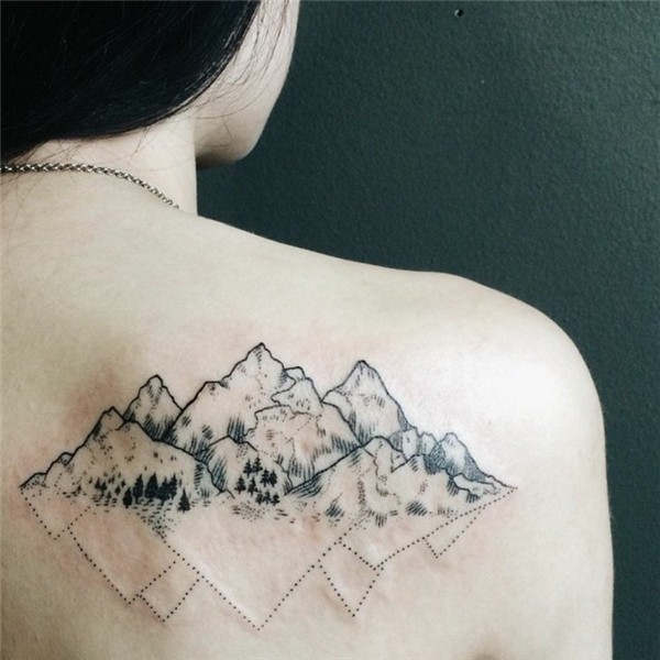 Tattoo Berge: Welche Bedeutung steckt dahinter und die schön