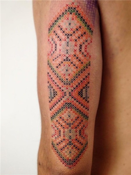 Tattoo Cross Stitch * Half Sleeve Tattoo Site
