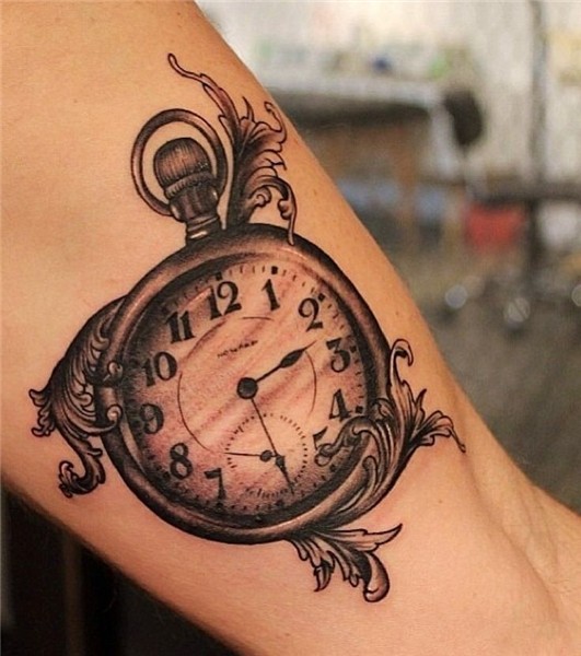 Tattoo Watch tattoos, Tattoos, Pocket watch tattoos
