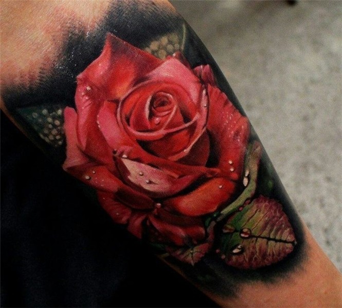 #Tattoo by Matt Jordan Beautiful flower tattoos, Rose tattoo