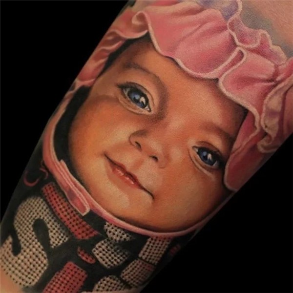 Tattoodo Baby tattoos, Hyper realistic tattoo, Parent tattoo