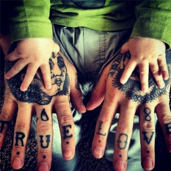 Tattooed Parents #tattoo #inkedmag #inked #parents Hand tatt