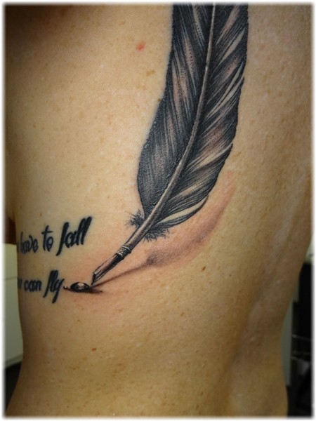 Tattoo quotes, Feather quotes, Infinity tattoo