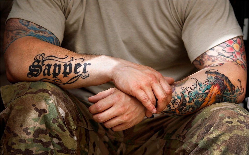 Tattoos Are Dishonorably Discharged