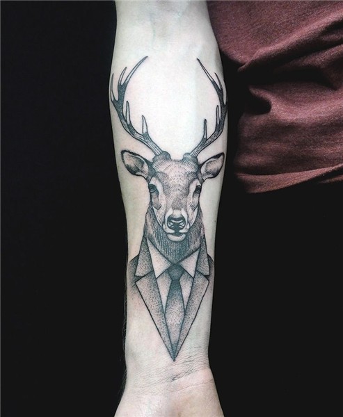 Tattoos and Sketches by Jan Mráz Stag tattoo, Picture tattoo