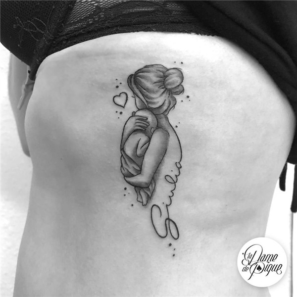 Tattoos for daughters, Mother tattoos, Tattoo for son