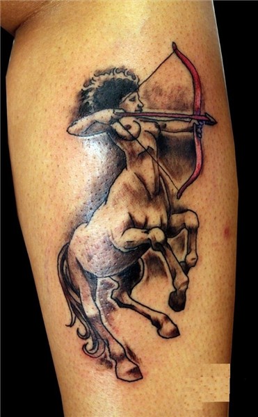 Tattoo sign of the zodiac Sagittarius Sagittarius tattoo des