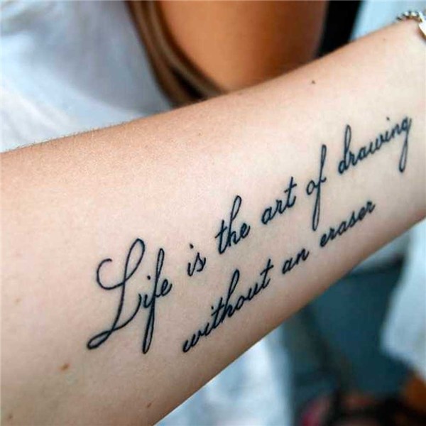 Tattoos with writings: Beautiful photos and ideas - Our best