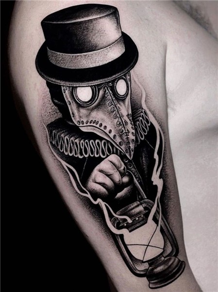 Tattoo uploaded by Justine Morrow * Plague Doctor tattoo by