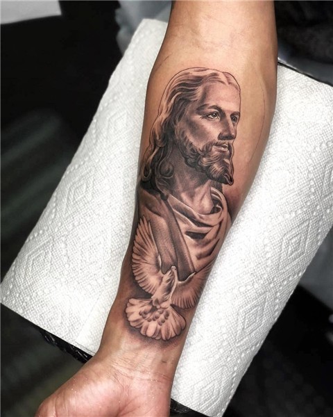 Tatuagem Com Rosto De Jesus - Mediland Biz