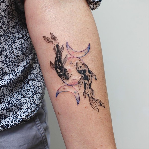 Tatuagem de carpa: 75 ideias femininas com significados pode