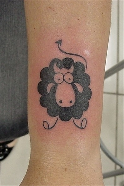 Tatuagem de ovelha - desenhos de tattoos