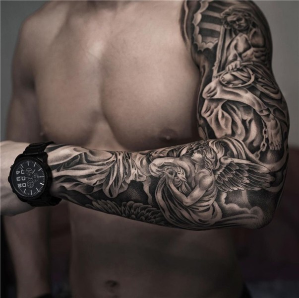 Tatuagem no braço: várias inspirações para homens Tatuagem m