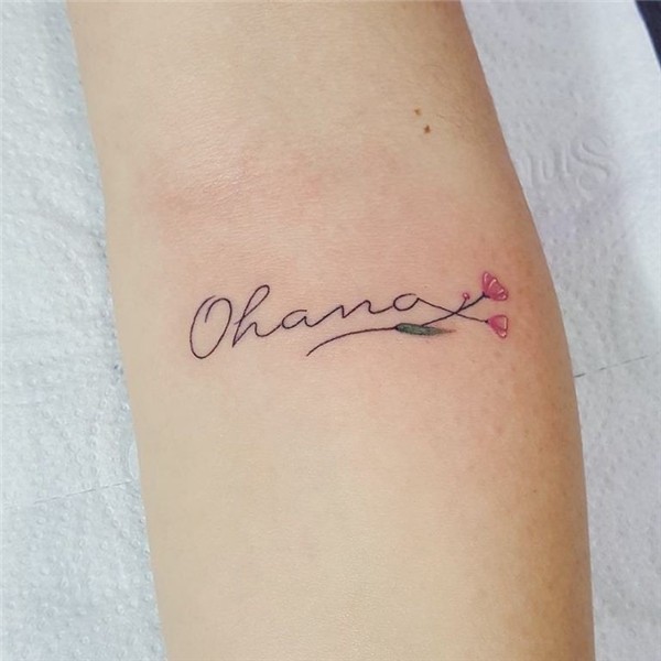 Tatuagem ohana significado do símbolo e fotos para se inspir